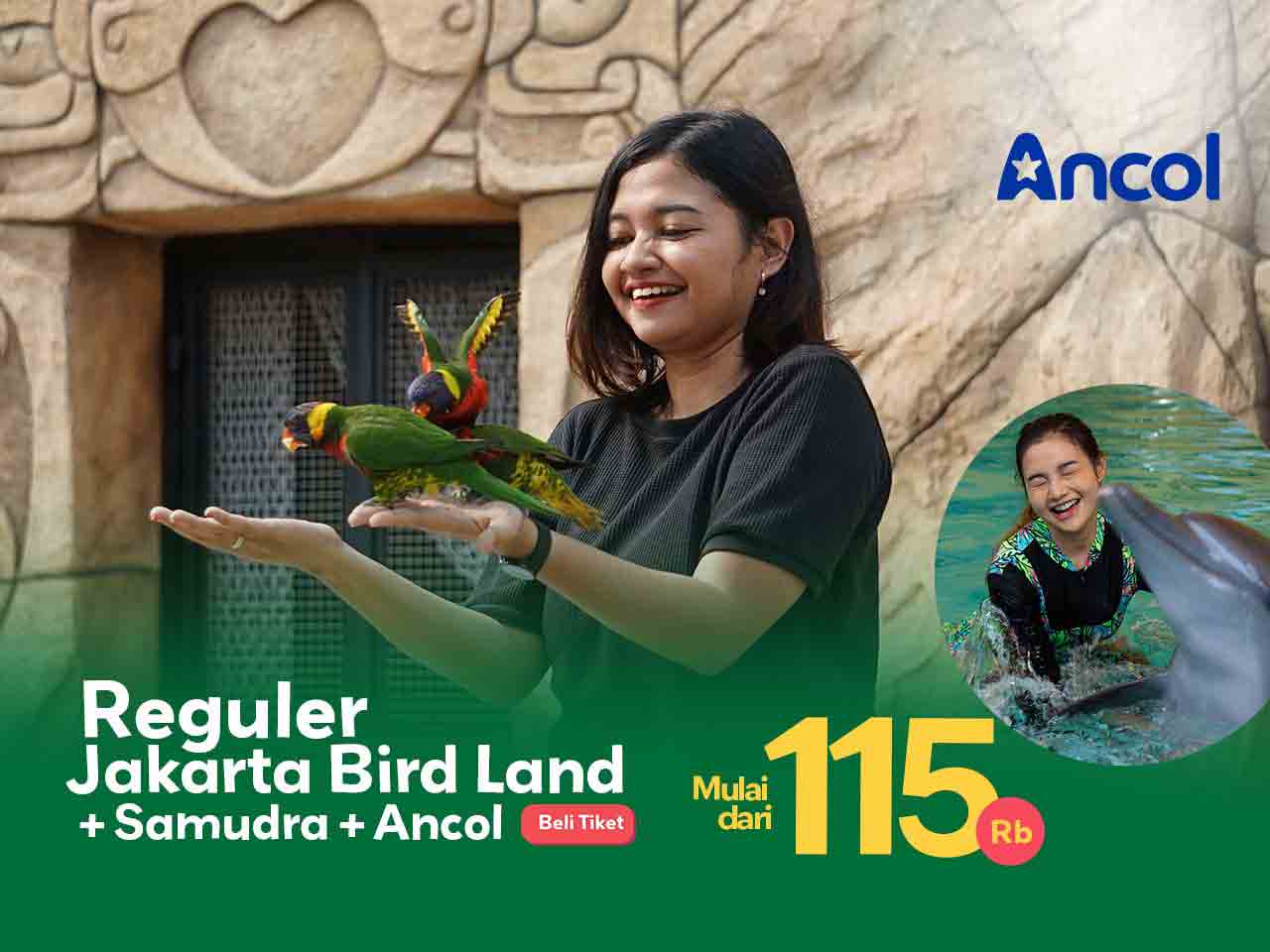 Liburan Hemat Main ke Jakarta Bird Land & Samudra!